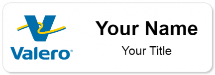 Custom name badges for Valero Energy