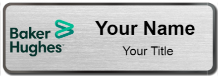 Custom name badges for Baker Hughes
