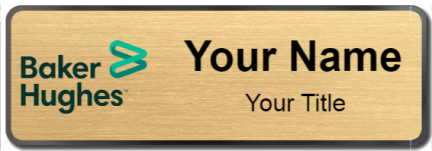 Custom name badges for Baker Hughes