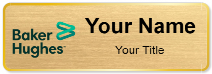 Custom name badges for Baker Hughes