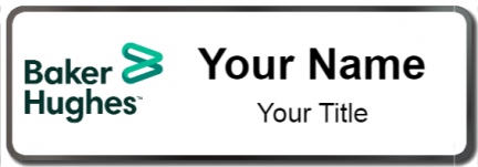 Custom name badges for Baker Hughes