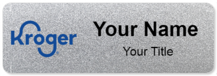 Custom name badges for Kroger