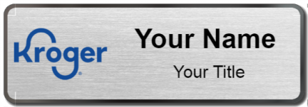 Custom name badges for Kroger