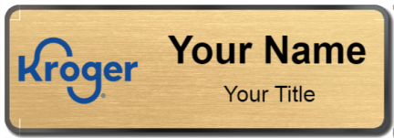 Custom name badges for Kroger