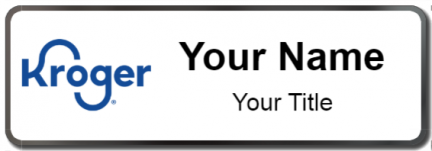 Custom name badges for Kroger