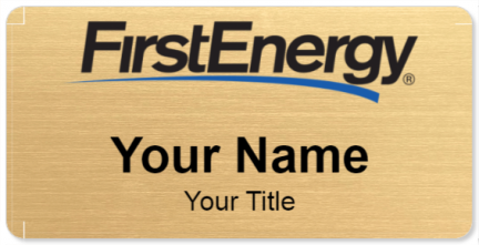 Custom name badges for FirstEnergy