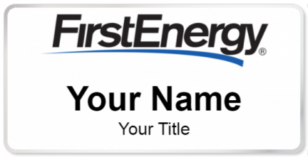 Custom name badges for FirstEnergy