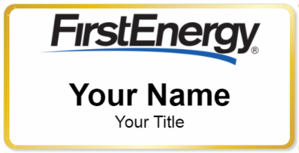 Custom name badges for FirstEnergy