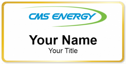 Custom name badges for CMS Energy