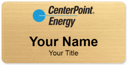 Custom name badges for CenterPoint Energy