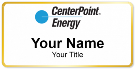 Custom name badges for CenterPoint Energy