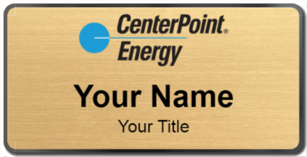 Custom name badges for CenterPoint Energy