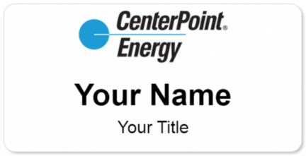 Custom name badges for CenterPoint Energy