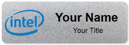 Custom name badges for Intel Corp