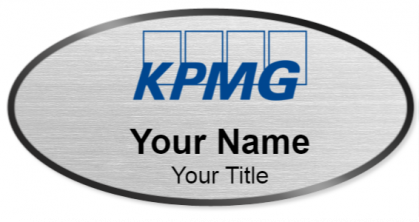 Custom name badges for KPMG
