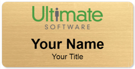 Custom name badges for Ultimate Software