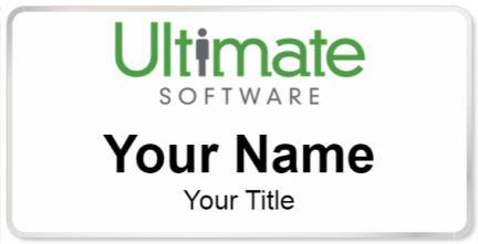 Custom name badges for Ultimate Software