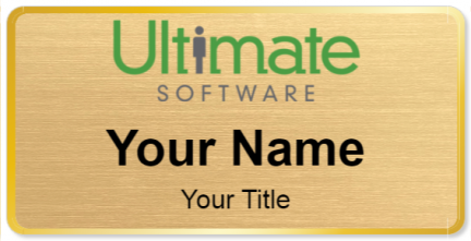 Custom name badges for Ultimate Software