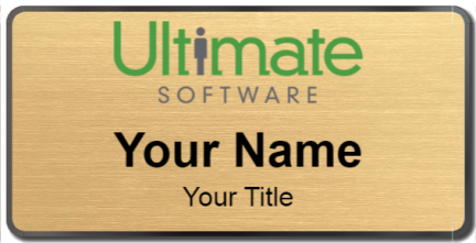 Custom name badges for Ultimate Software