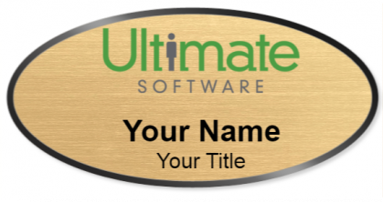 Custom name badges for Ultimate Software