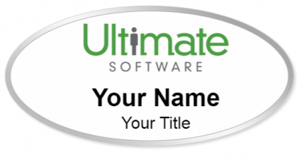 Custom name badges for Ultimate Software