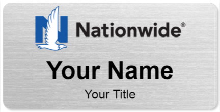 Custom name badges for Nationwide Mutual Insurance