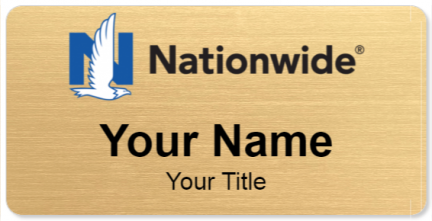 Custom name badges for Nationwide Mutual Insurance