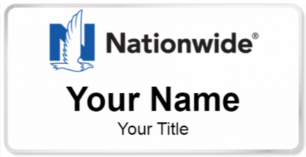 Custom name badges for Nationwide Mutual Insurance