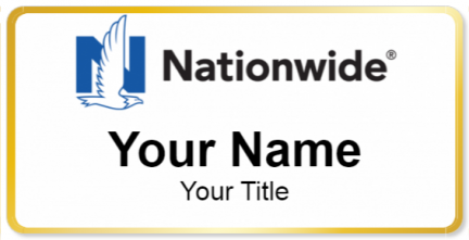 Custom name badges for Nationwide Mutual Insurance