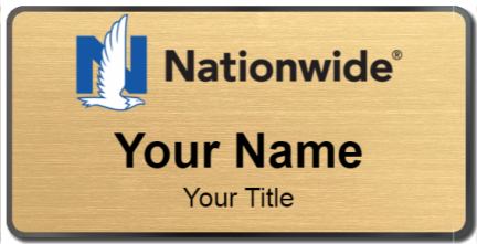 Custom name badges for Nationwide Mutual Insurance