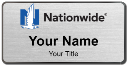 Custom name badges for Nationwide Mutual Insurance