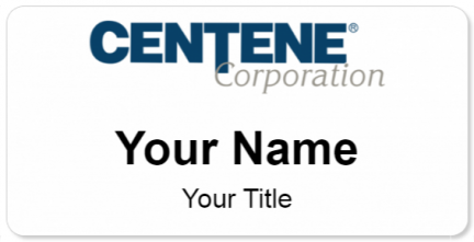 Custom name badges for Centene