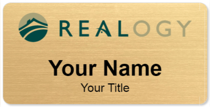 Custom name badges for Realogy