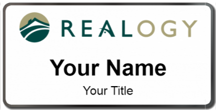 Custom name badges for Realogy