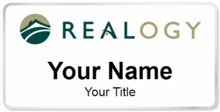 Custom name badges for Realogy
