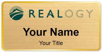 Custom name badges for Realogy