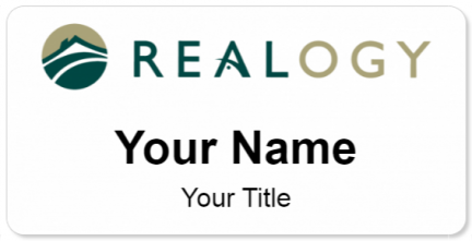 Custom name badges for Realogy