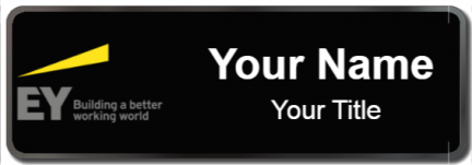 Custom name badges for EY