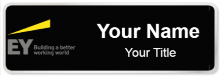 Custom name badges for EY