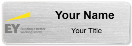 Custom name badges for EY