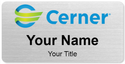 Custom name badges for Cerner Corp