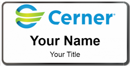 Custom name badges for Cerner Corp