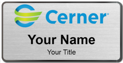 Custom name badges for Cerner Corp