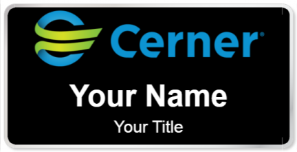 Custom name badges for Cerner Corp