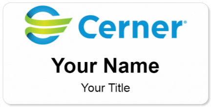 Custom name badges for Cerner Corp