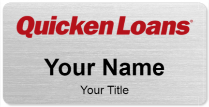Custom name badges for Quicken Loans
