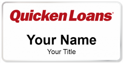 Custom name badges for Quicken Loans