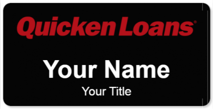Custom name badges for Quicken Loans