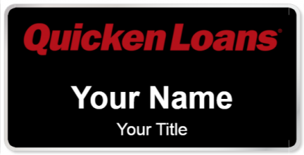 Custom name badges for Quicken Loans