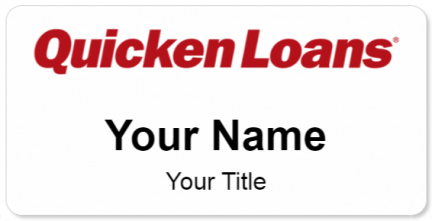 Custom name badges for Quicken Loans